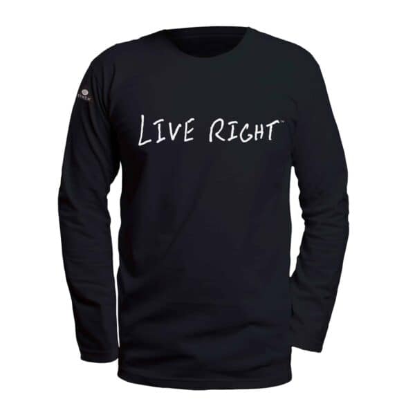 LIVE RIGHT t-shirt